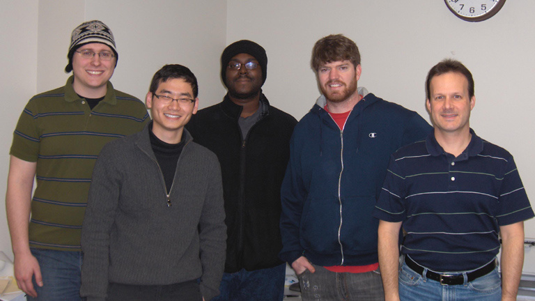 Gillan Group with new PhD, Dr. Brian Barry in January 2010