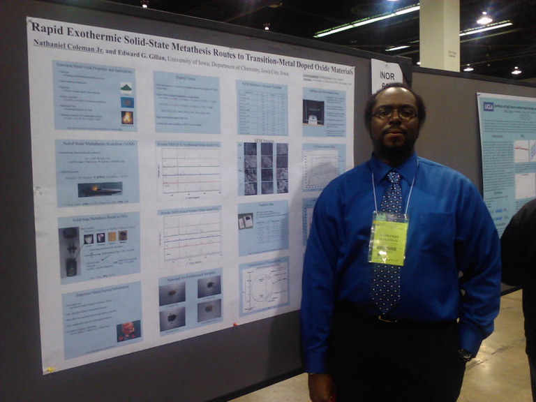 Nate Colman at 2011 ACS Spring National Meeting in Los Angeles